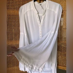 Free People Bell Sleeve Blouse